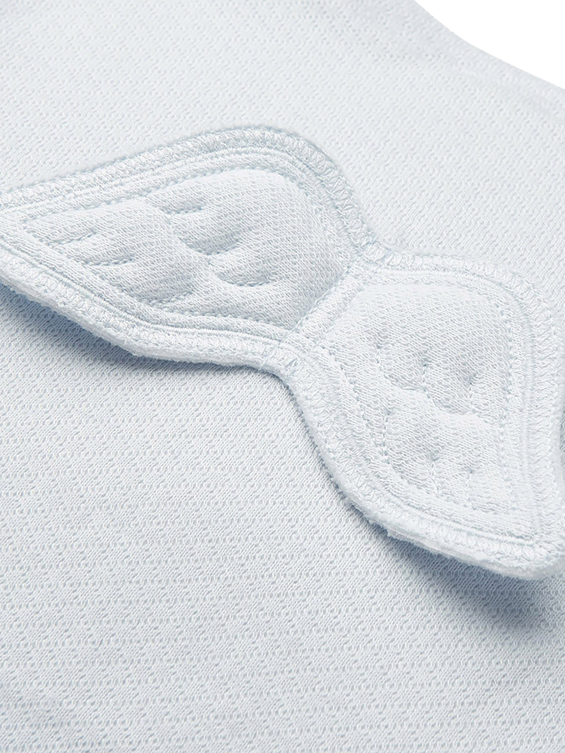 Product image 3 of 4, which shows Marie-Chantal Sleep & Snuggle Pointelle Gift Set, Blue, Newborn