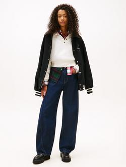 Tommy Jeans Ella Barrel Tapered Fit Jeans, Dark Blue - view 2, Dark Blue