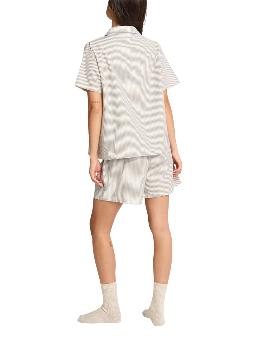 Product image 3 of 9, which shows Nudea The Short Pyjama Set, Grey, XS