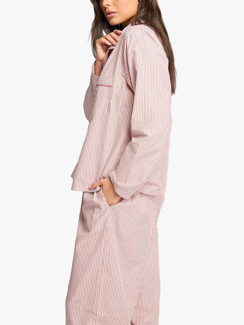 Product image 7 of 10, which shows Nudea The Classic Pyjama Set, Mulberry, XS