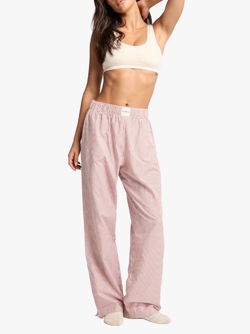 Product image 8 of 10, which shows Nudea The Classic Pyjama Set, Mulberry, XS