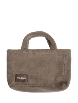Smith & Soul Teddy Shopper Bag, Taupe, Taupe