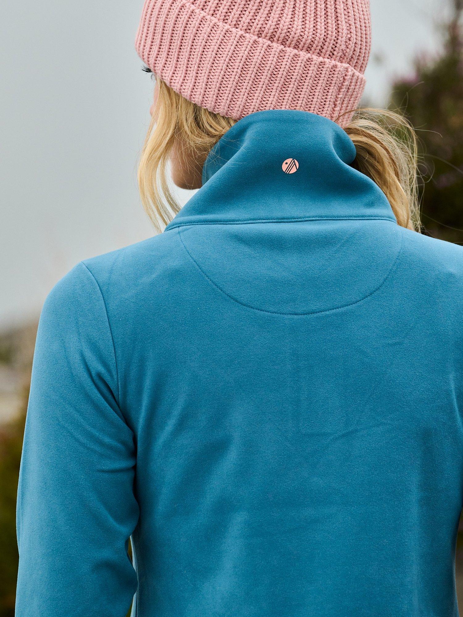 Product image 4 of 7, which shows ACAI Endurasoft Quarter Zip Top, Wild Fern, 6