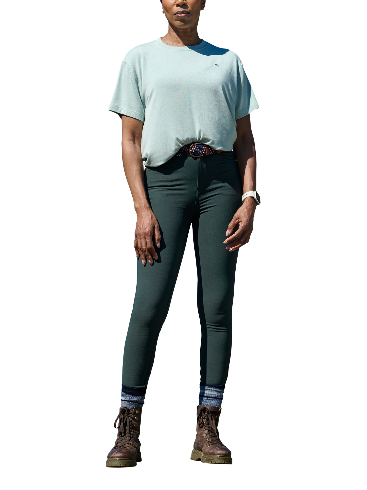 ACAI Women's MAX Stretch Skinny Outdoor Trousers, Forest Green