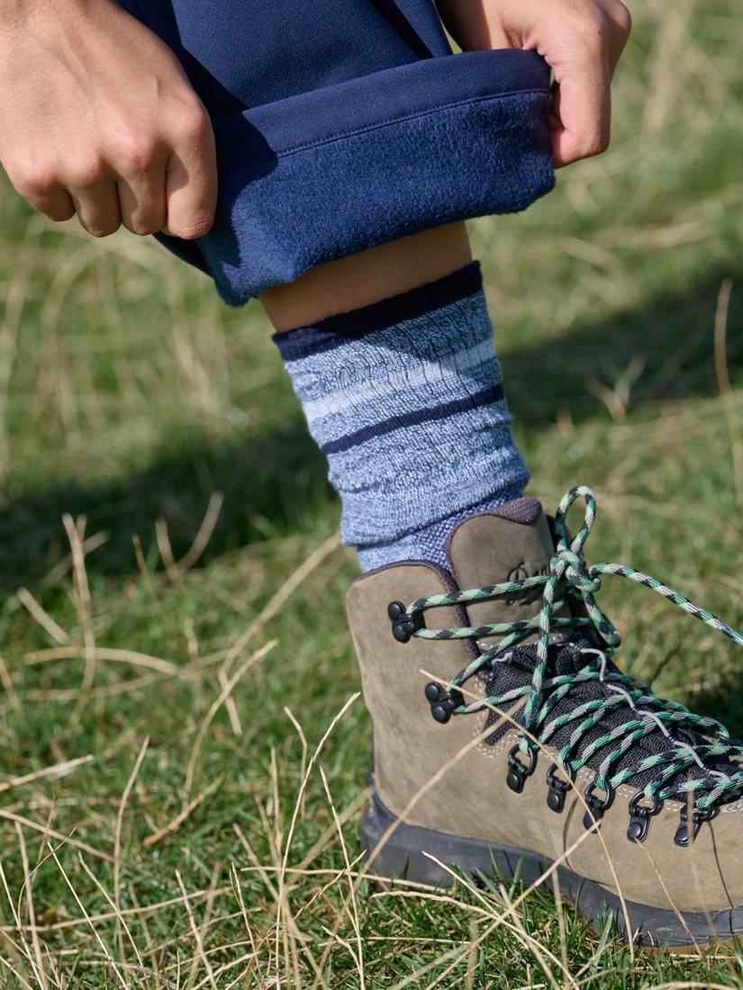 Product image 5 of 8, which shows ACAI Thermal Straight Leg Trousers , Deep Navy, 24R