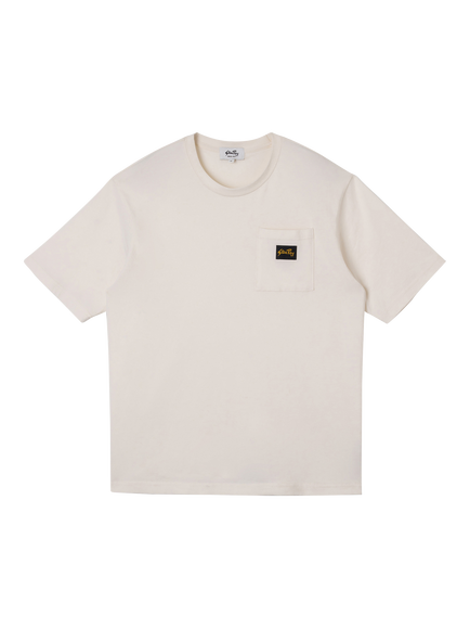Stan Ray Pocket T-Shirt, White, White