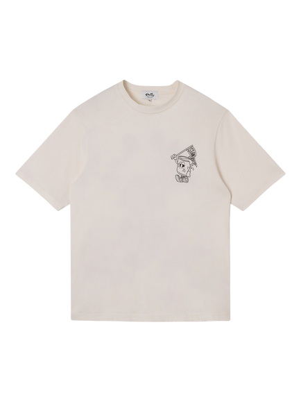 Stan Ray Can T-Shirt, White, White