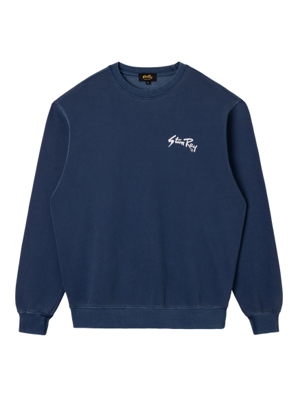 Stan Ray OG Crew Neck Jersey Top, Navy, Navy
