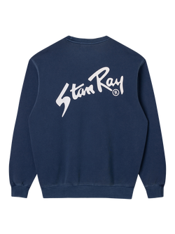 Stan Ray OG Crew Neck Jersey Top, Navy - view 2, Navy
