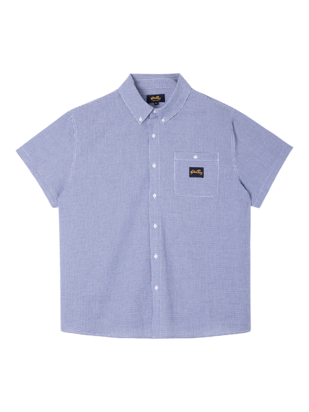 Stan Ray Flannel Shirt, Blue Gingham, Blue Gingham