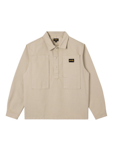 Stan Ray Cotton Regular Fit Overshirt, Eucalyptus, Eucalyptus