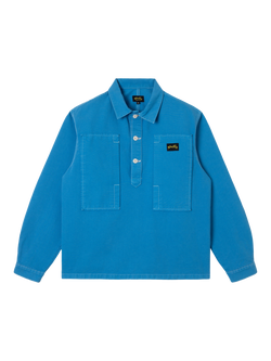 Stan Ray Cotton Regular Fit Overshirt, Imper Blue, Imper Blue