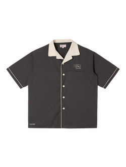 Stan Ray Bowling Shirt, Raven Black, Raven Black