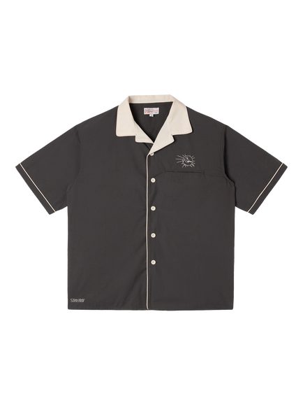 Stan Ray Bowling Shirt, Raven Black, Raven Black