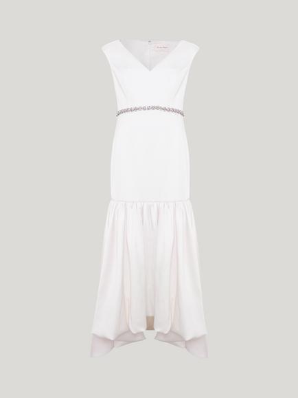 Phase Eight Othelia Jewelled Waistband Wedding Dress, Ivory, Ivory