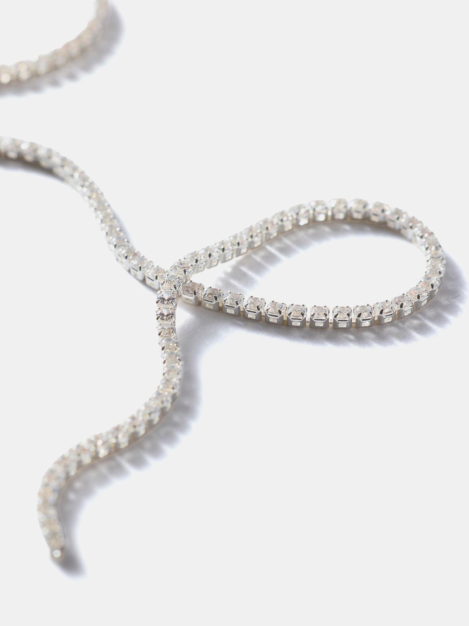 Product image 4 of 5, which shows Lariat Drop Necklace SV One