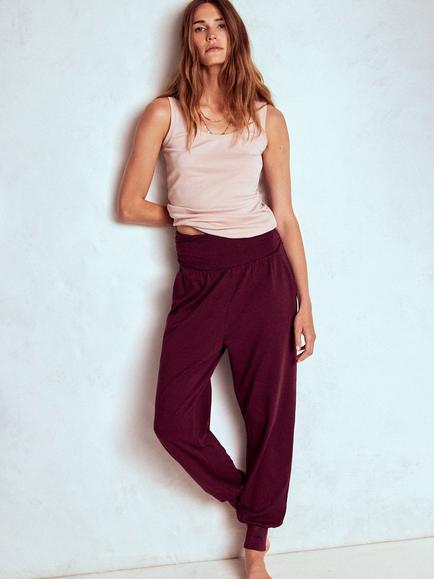 Boden Hareem Joggers, Maroon Banner
