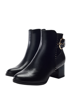 Moda in Pelle Panay Ankle Boots - view 2, Black