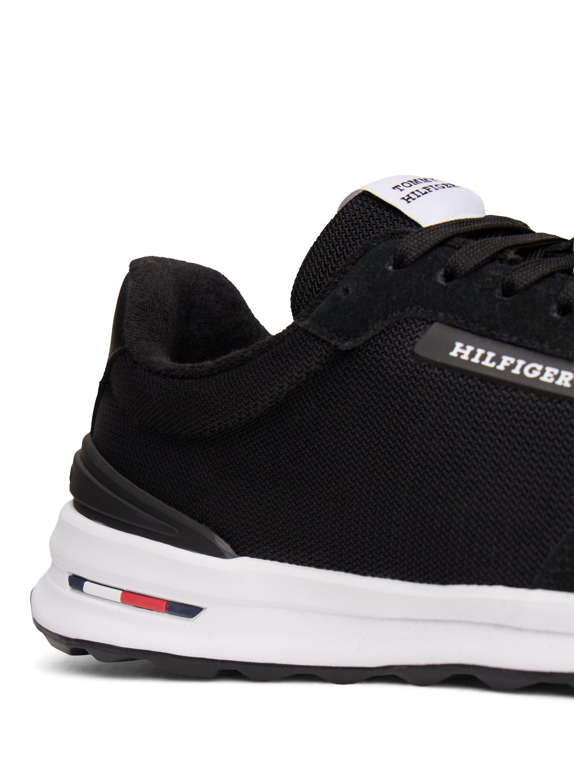 Product image 7 of 8, which shows Tommy Hilfiger Retro Textured Mesh Trainers, Black, EU40