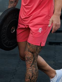 Gym King Energy 6 Inch Shorts, Coral - view 2, Coral