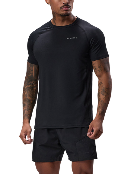 Gym King Men's Performance T-Shirt, Black