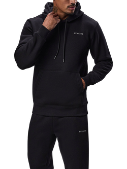 Gym King Cotton Rich Fundamental Hoodie - view 2, Black