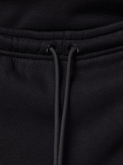 Gym King Cotton Rich Linear Drawstring Joggers, Black - view 2, Black