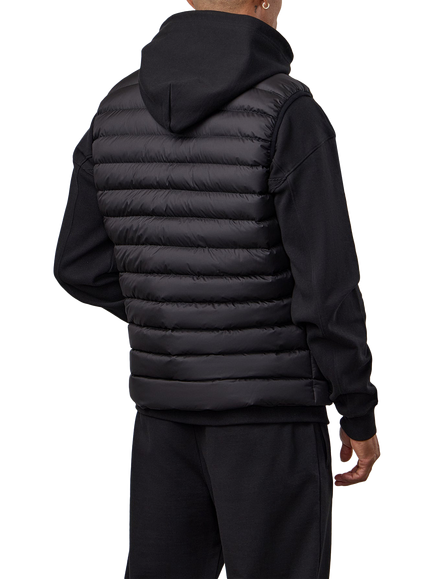 Gym King Men's Endurance Puffer Gilet - view 2, Black