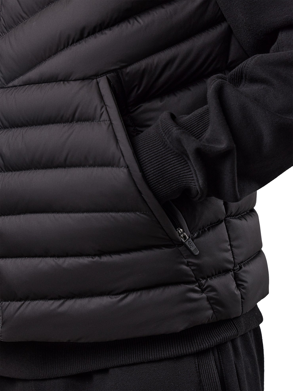 Product image 5 of 7, which shows Gym King Men's Endurance Puffer Gilet, Black, S