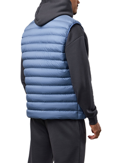 Gym King Men's Endurance Puffer Gilet - view 2, Slate Blue