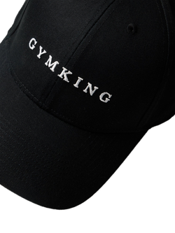 Gym King Cotton Linear Pitcher Cap, Black - view 2, Black