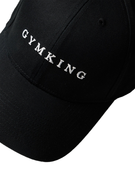 Gym King Cotton Linear Pitcher Cap, Black - view 2, Black