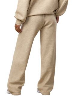 Gym King Oversized Knitted Track Bottoms, Beige Marl - view 2, Beige Marl