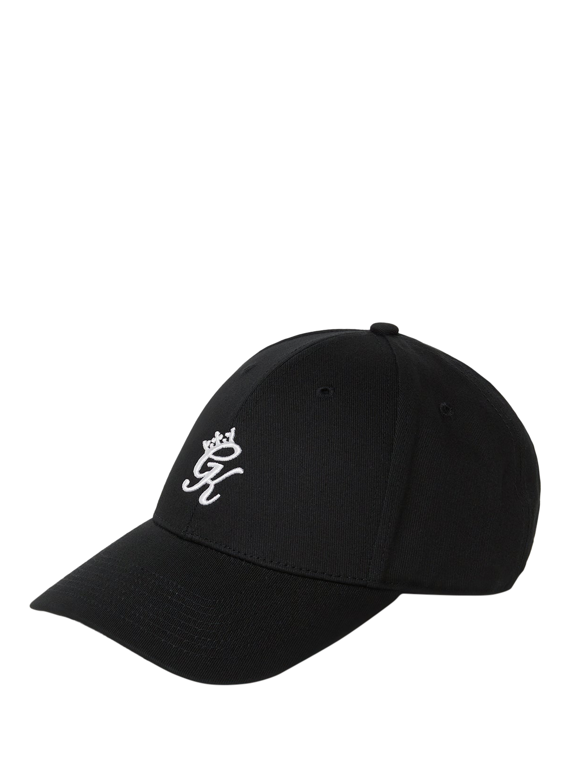 Product image 1 of 3, which shows Gym King Unisex Fundamental Cotton Cap, Black, One Size