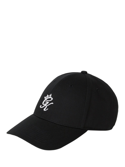 Gym King Unisex Fundamental Cotton Cap, Black, Black