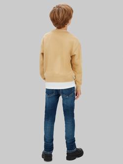 Calvin Klein Kids' Straight Jeans, Dark Blue Visual - view 2, Dark Blue Visual