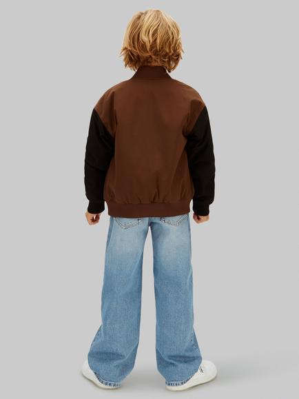 Calvin Klein Kids' Relaxed Denim Skater Jeans, Cloudy Blue - view 2, Cloudy Blue