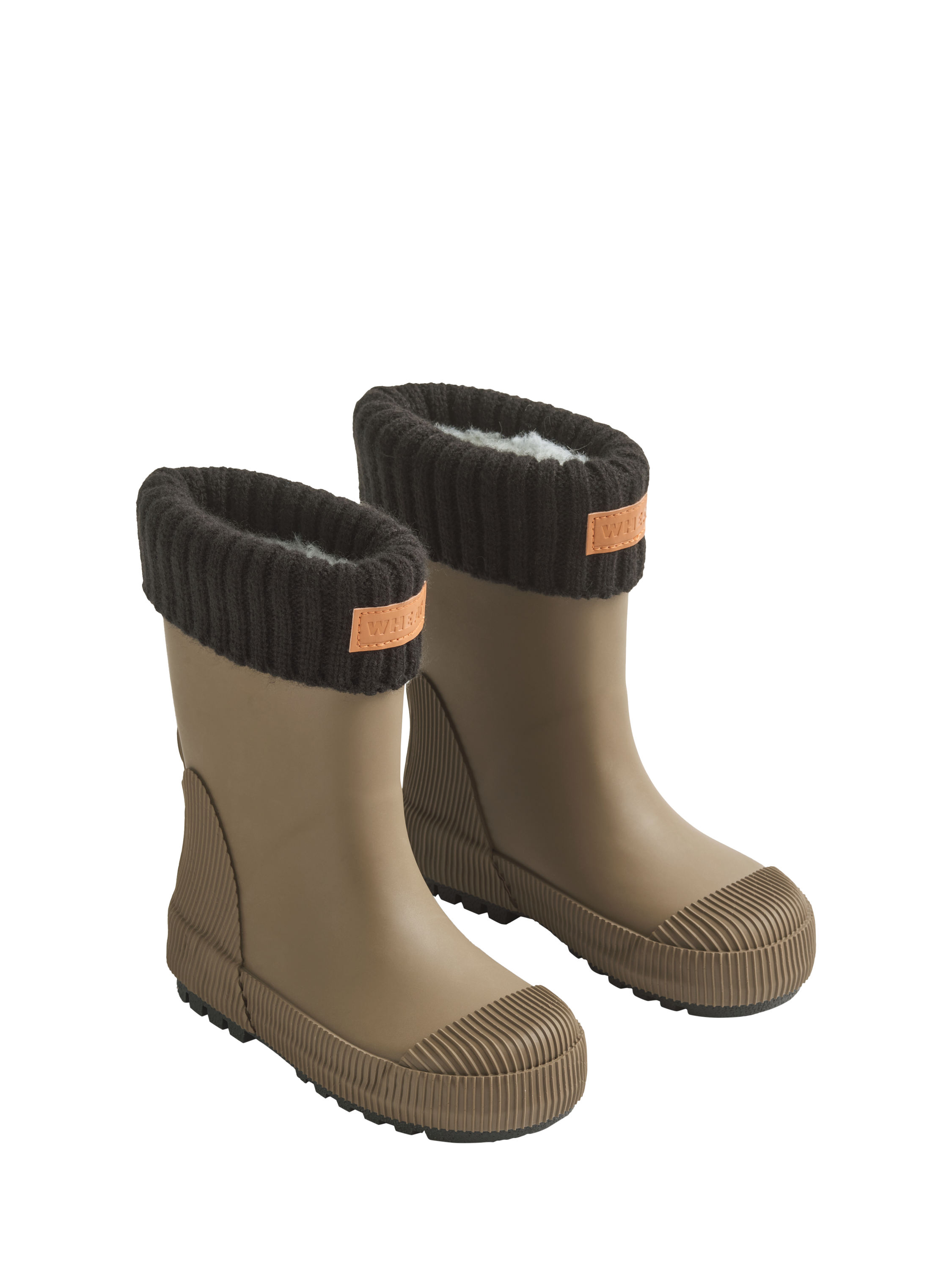 Product image 2 of 4, which shows WHEAT Kids' Wellington Boots, Dry Wood, EU24