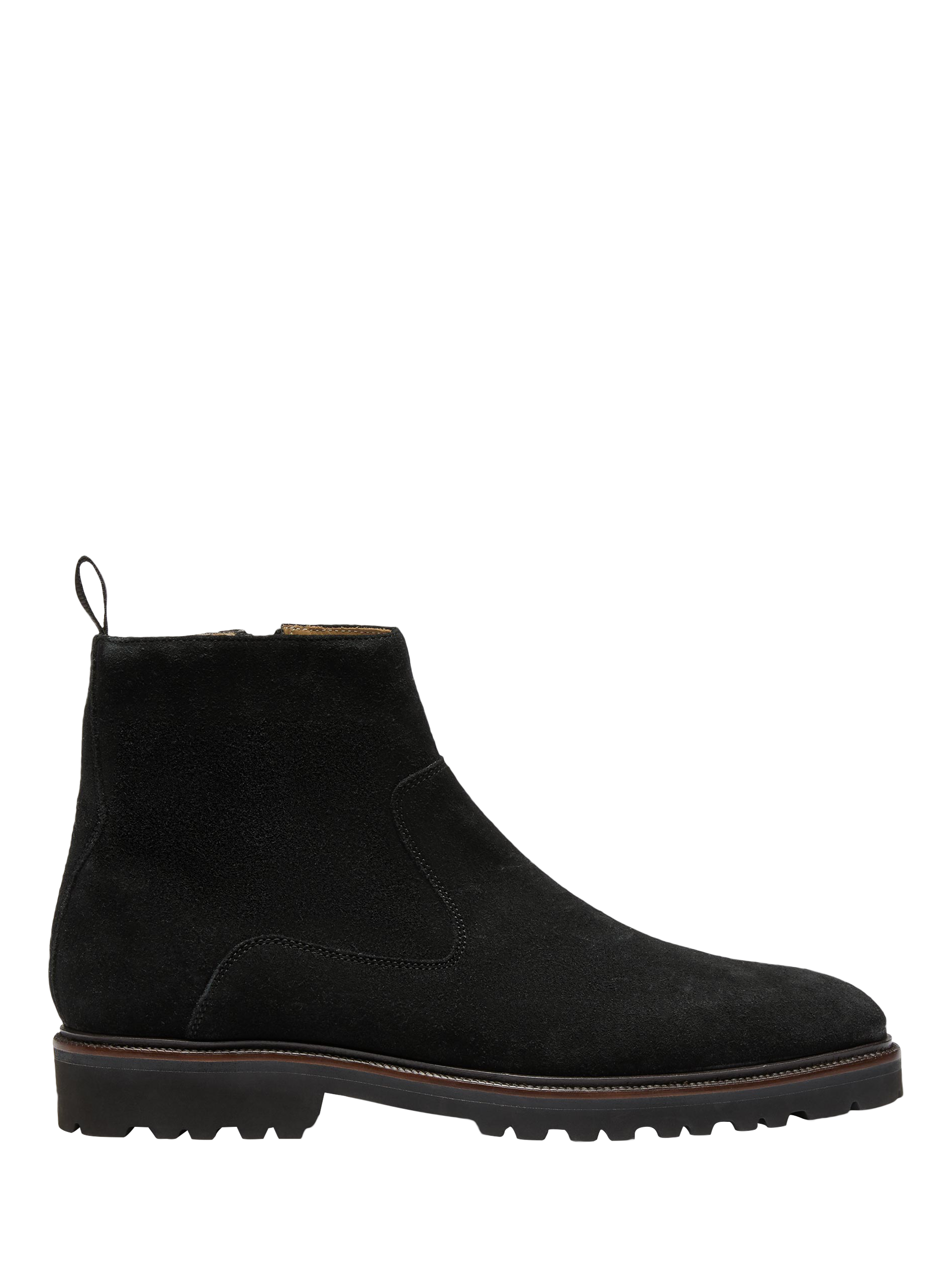 Product image 1 of 5, which shows Oliver Sweeney Swanley Suede Zip Boots, Black, 7
