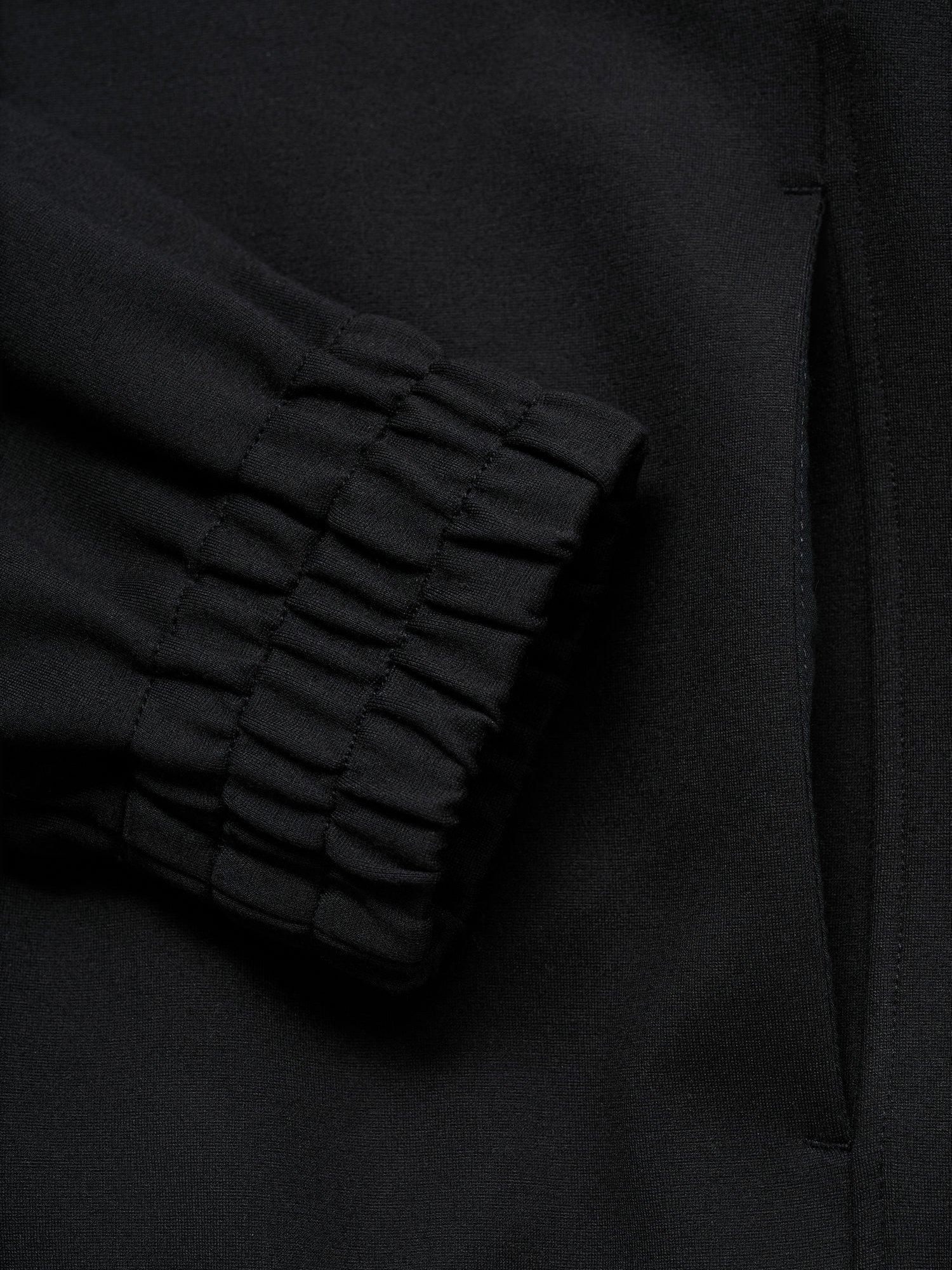 Product image 5 of 8, which shows Mango Jon Collar Zip Through Sweatshirt, Navy, M