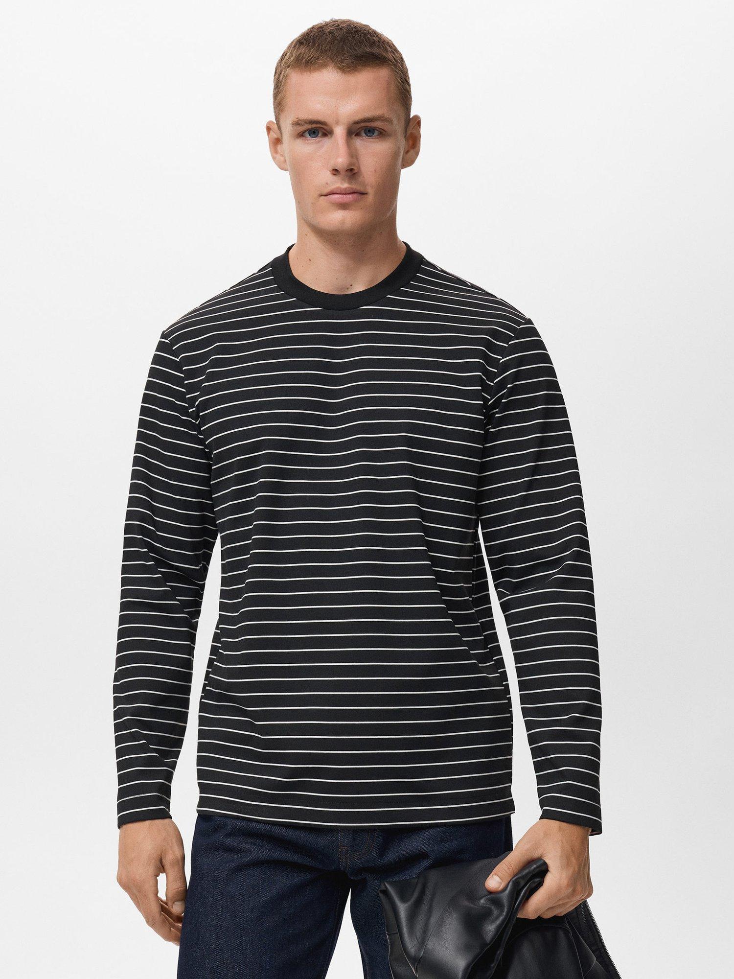 Mango Marinier Stripe Long Sleeve T-Shirt