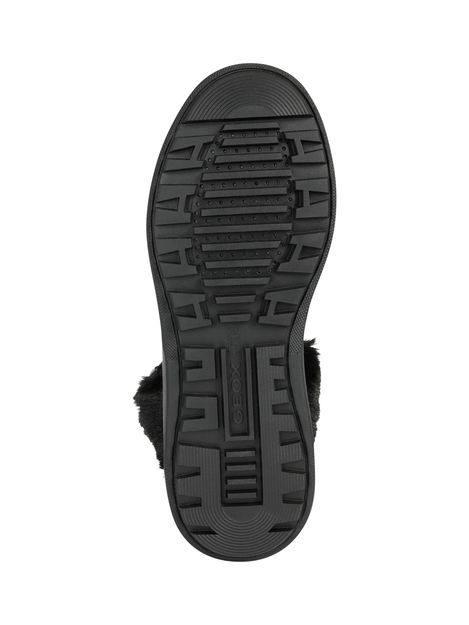 Product image 2 of 8, which shows Geox Dalyla ABX Leather Blend Ankle Boots, Black, EU35