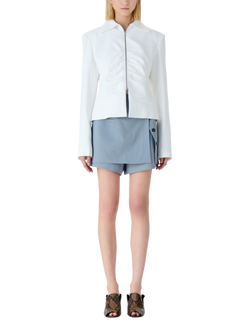 IRO Helvina Slim Fit Jacket, White, White