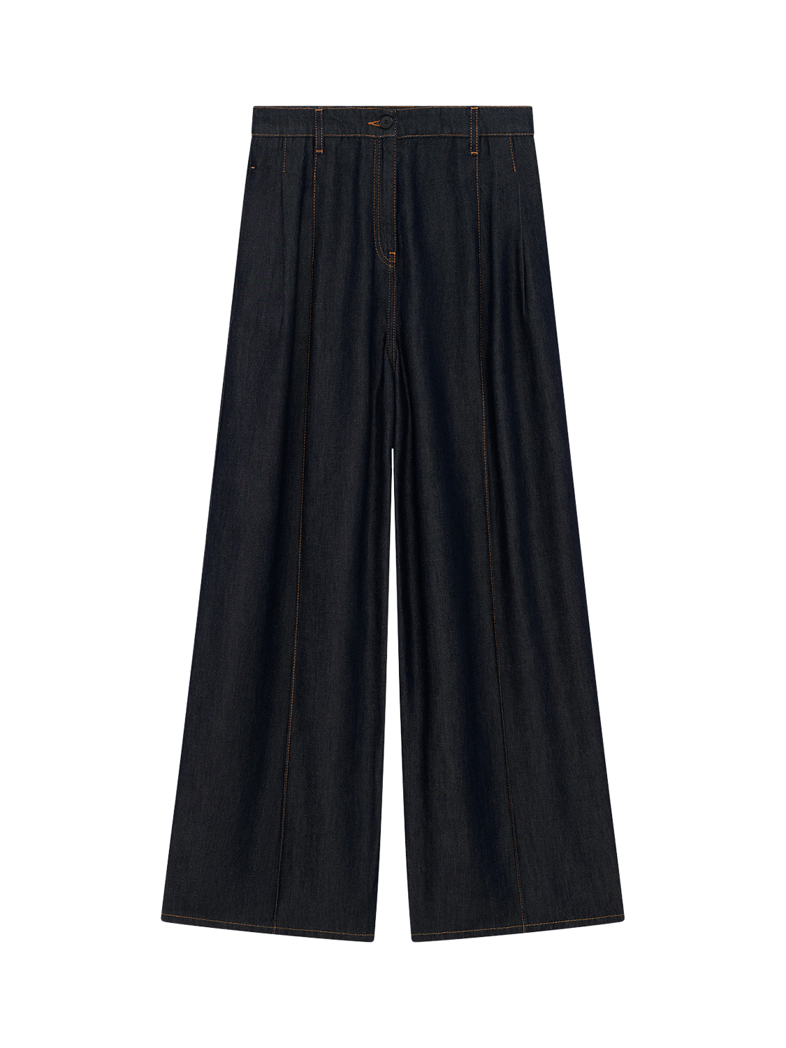 Product image 1 of 1, which shows IRO Remy Wide Leg Jeans, Dark Blue, 36