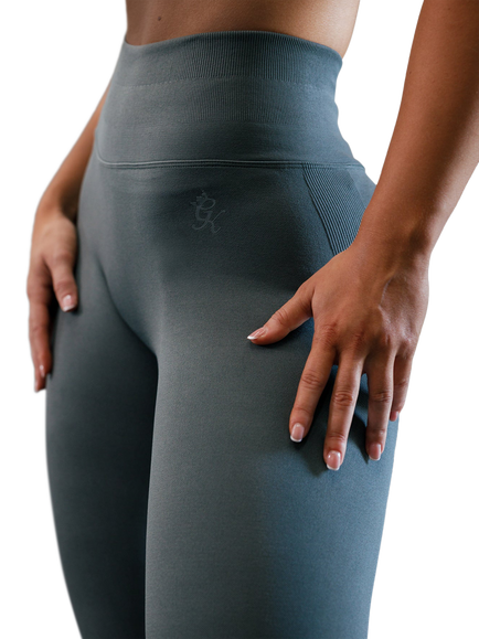 Gym King Sculpt Sports Leggings, Green Smoke - view 2, Green Smoke