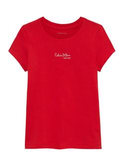Calvin Klein Kids' Signature T-Shirt, Adrenaline Rush, Adrenaline Rush