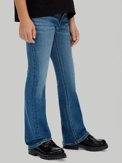Calvin Klein Kids' Flared Jeans, Essential Washed Blue, Essential Washed Blue