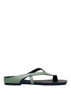 ALOHAS Dawn Leather Strappy Sandals, Green, Green