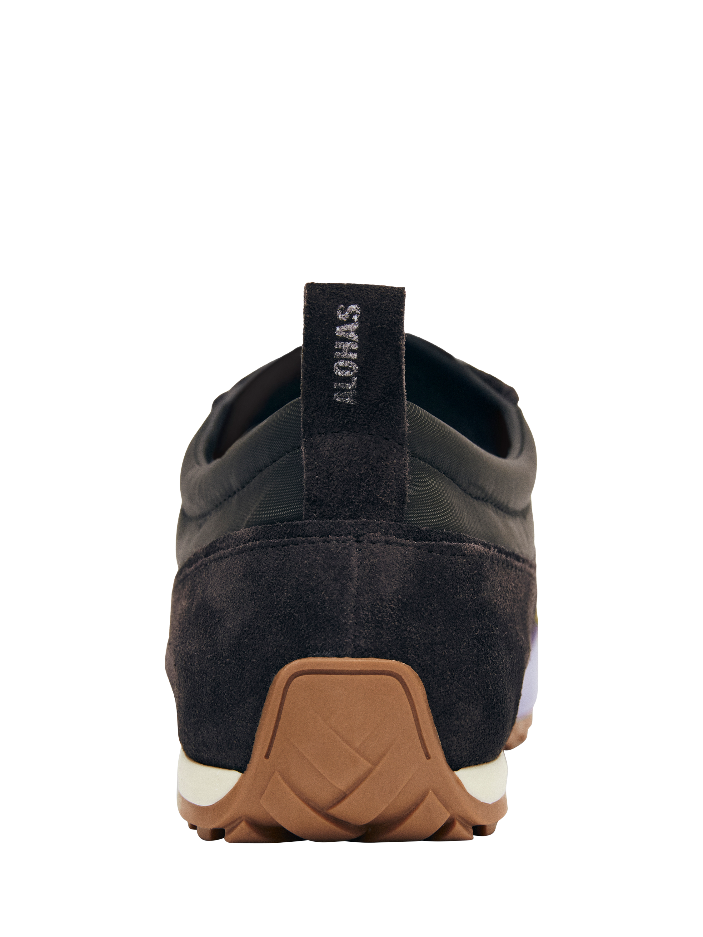 Product image 5 of 7, which shows ALOHAS TB.304 Suede Blend Trainers, Dark Brown/Multi, EU37