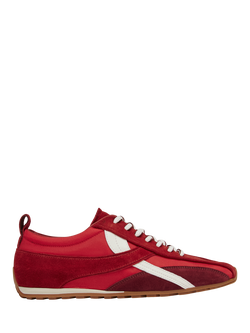 ALOHAS TB.304 Suede Blend Trainers, Red, Red